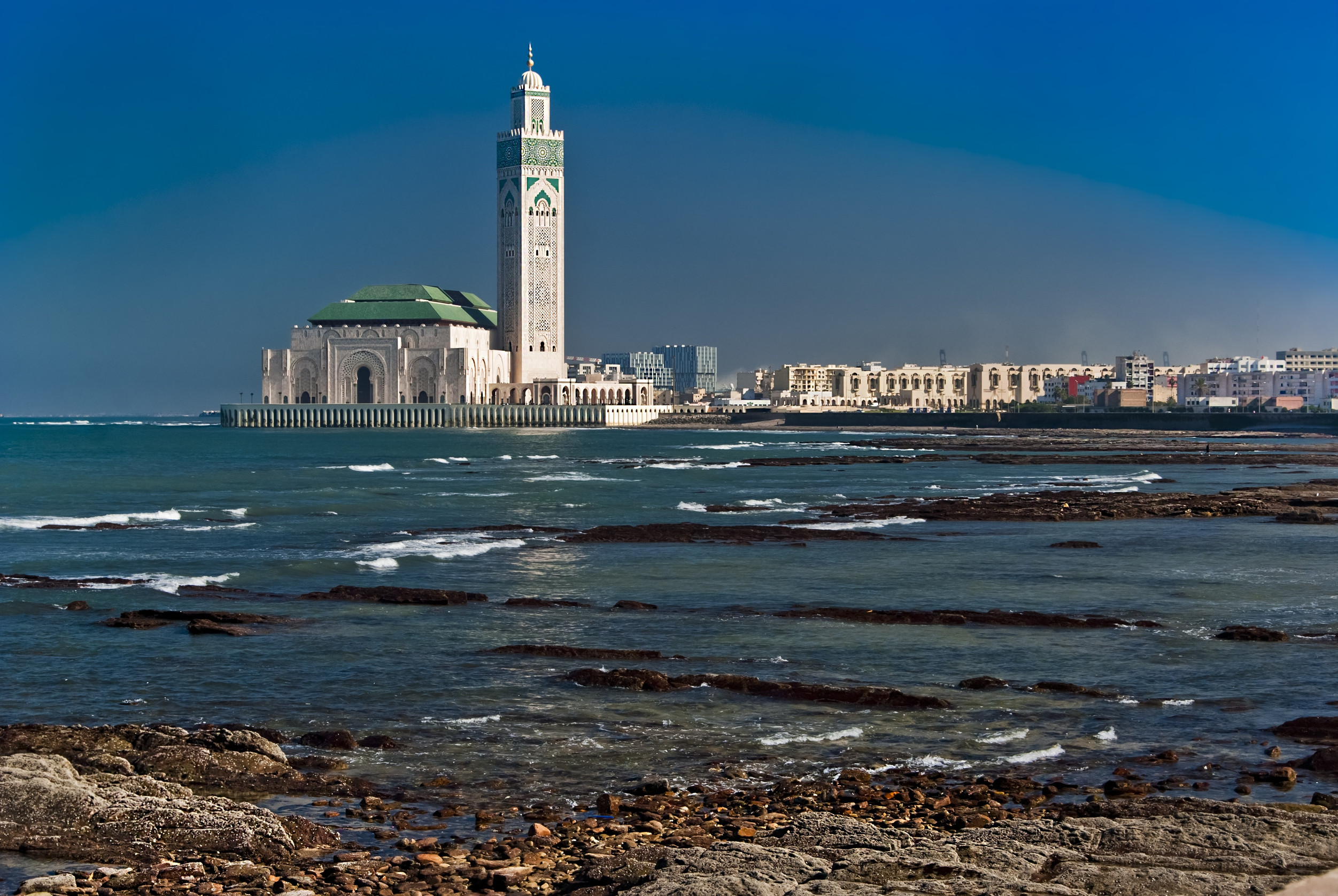 Hassan II Mosque in Casablanca, Morocco