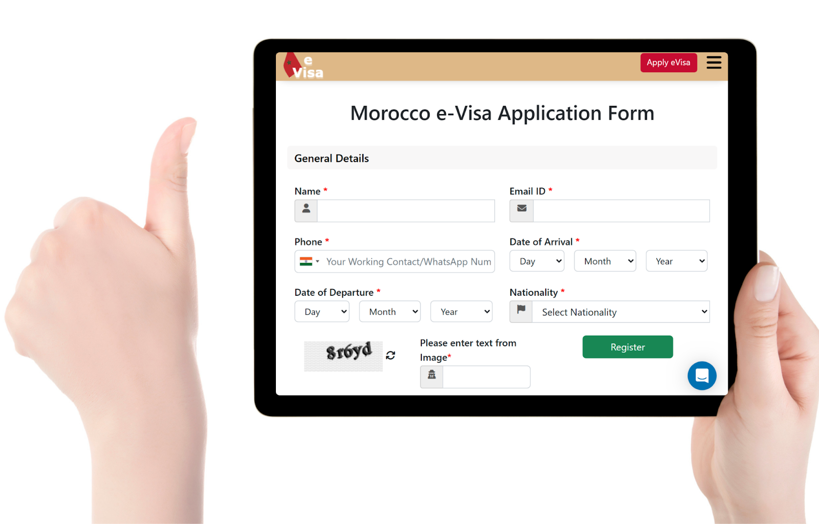 Morocco Evisa Application Steps For Lebanese Travellers Morocco Evisa Application Steps For Lebanese Travellers